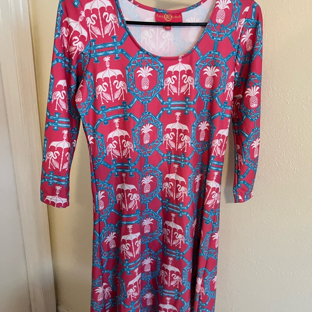 Colorful Patterned Women's Dress